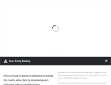 Tablet Screenshot of focusdrivingacademy.com